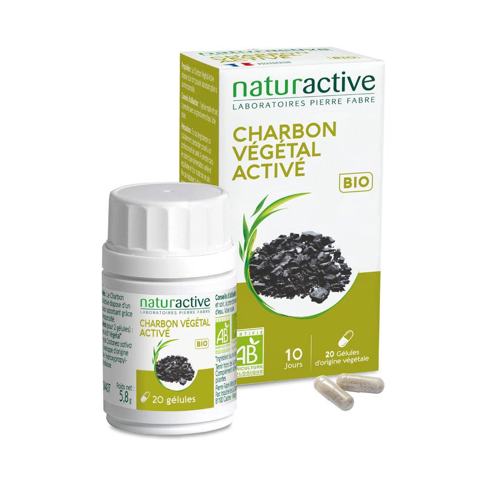Naturactive Activated Charcoal 20 capsules