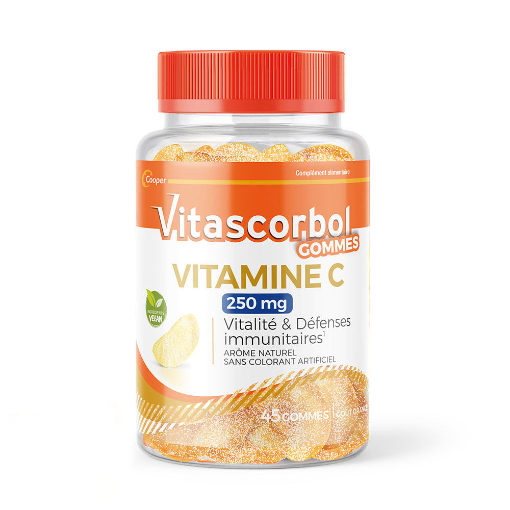 Vitascorbol Vitamin C 250mg 45 erasers