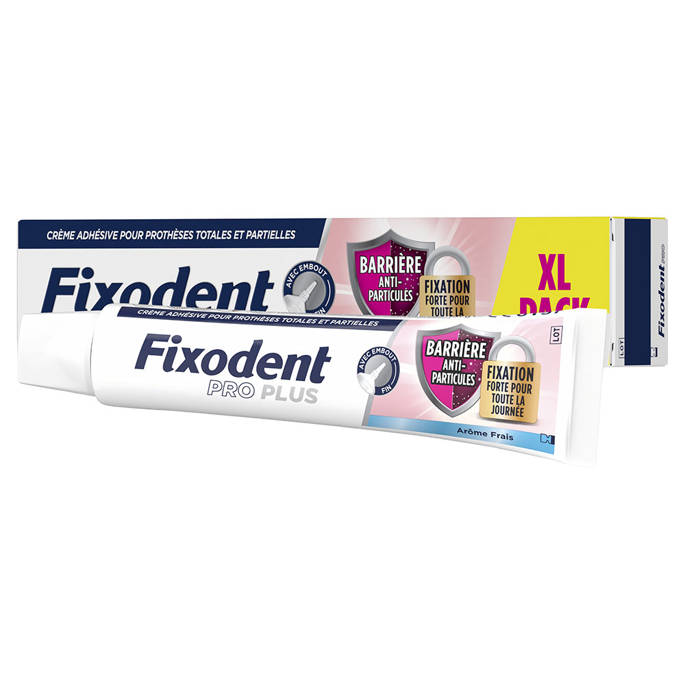 Fixodent Pro plus Adhesive vream for full & partial dentures 57 g