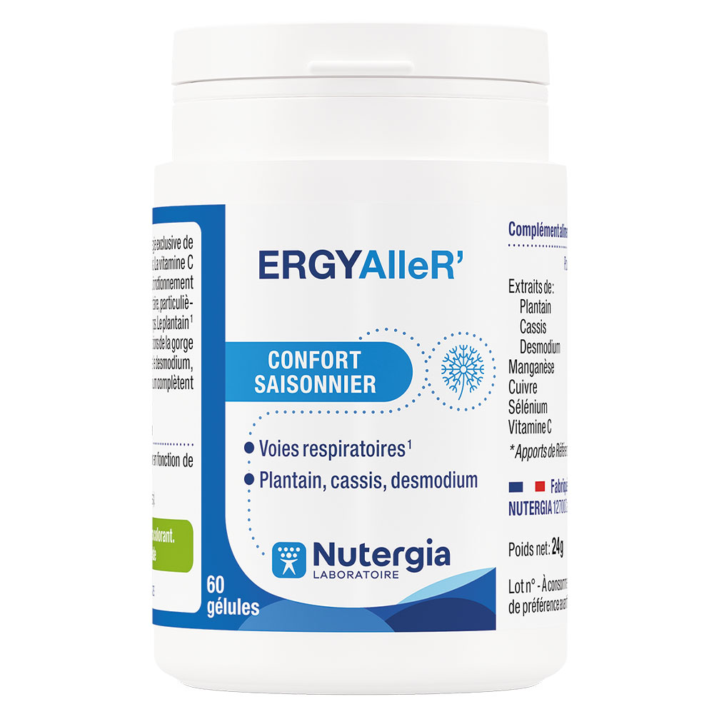 Nutergia ErgyAllerR' Seasonal Comfort 60 capsules