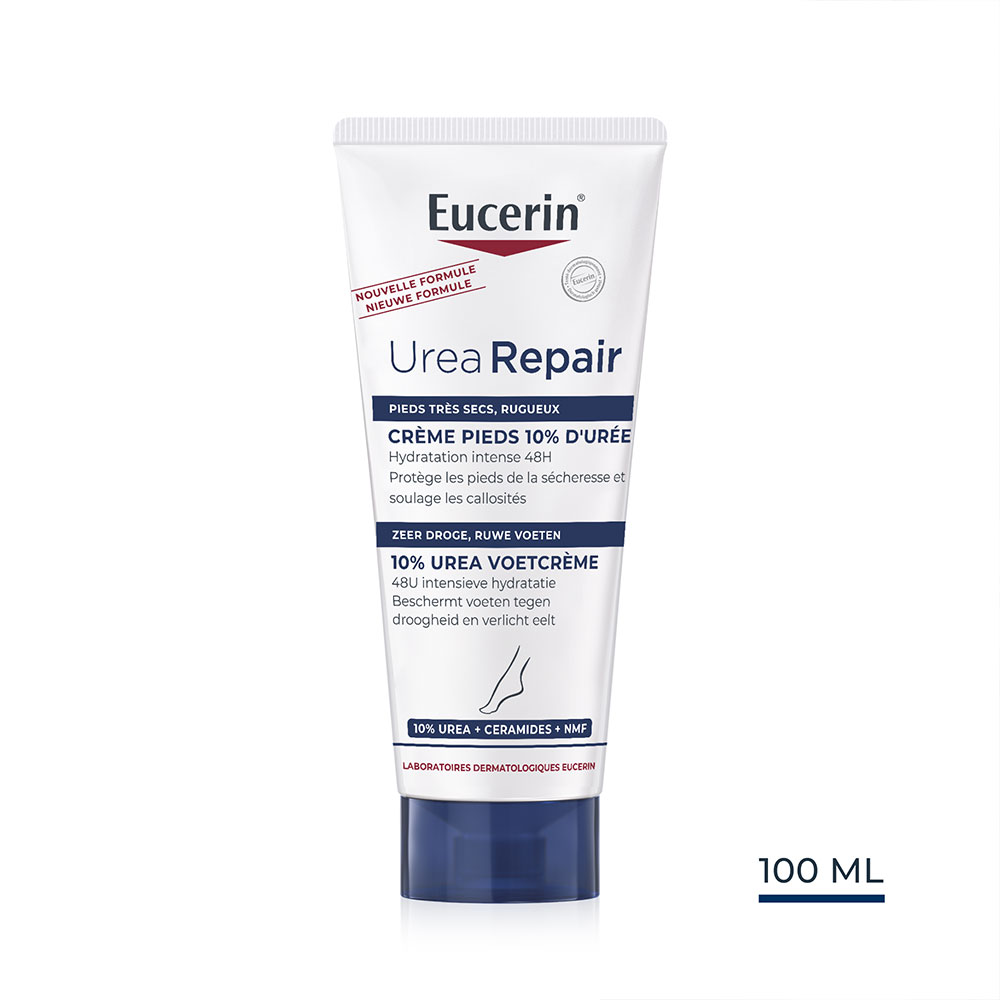 Eucerin UreaRepair Plus UreaRepair Foot Cream 10% Urea dry, rough skin 100 ml