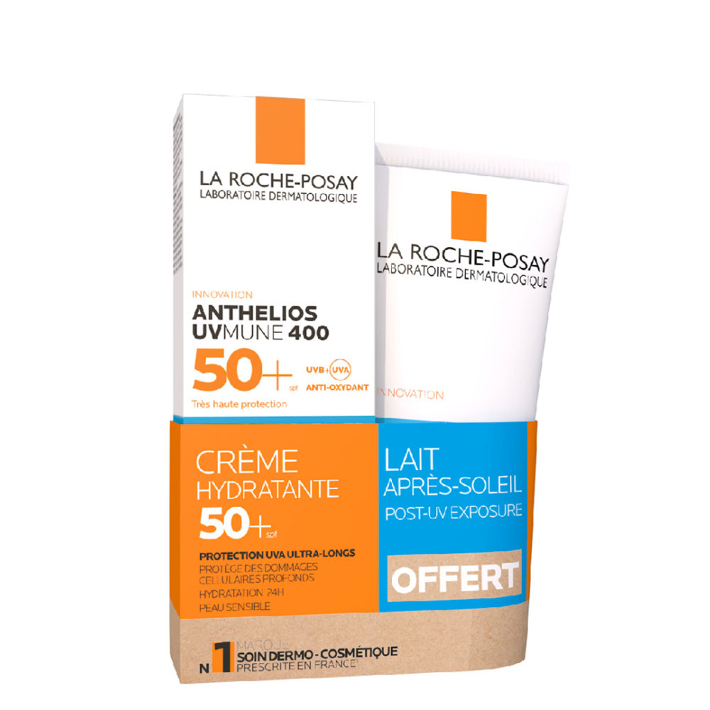 La Roche-Posay Anthelios Hydrating Cream SPF50+ and After-Sun Milk 175ml