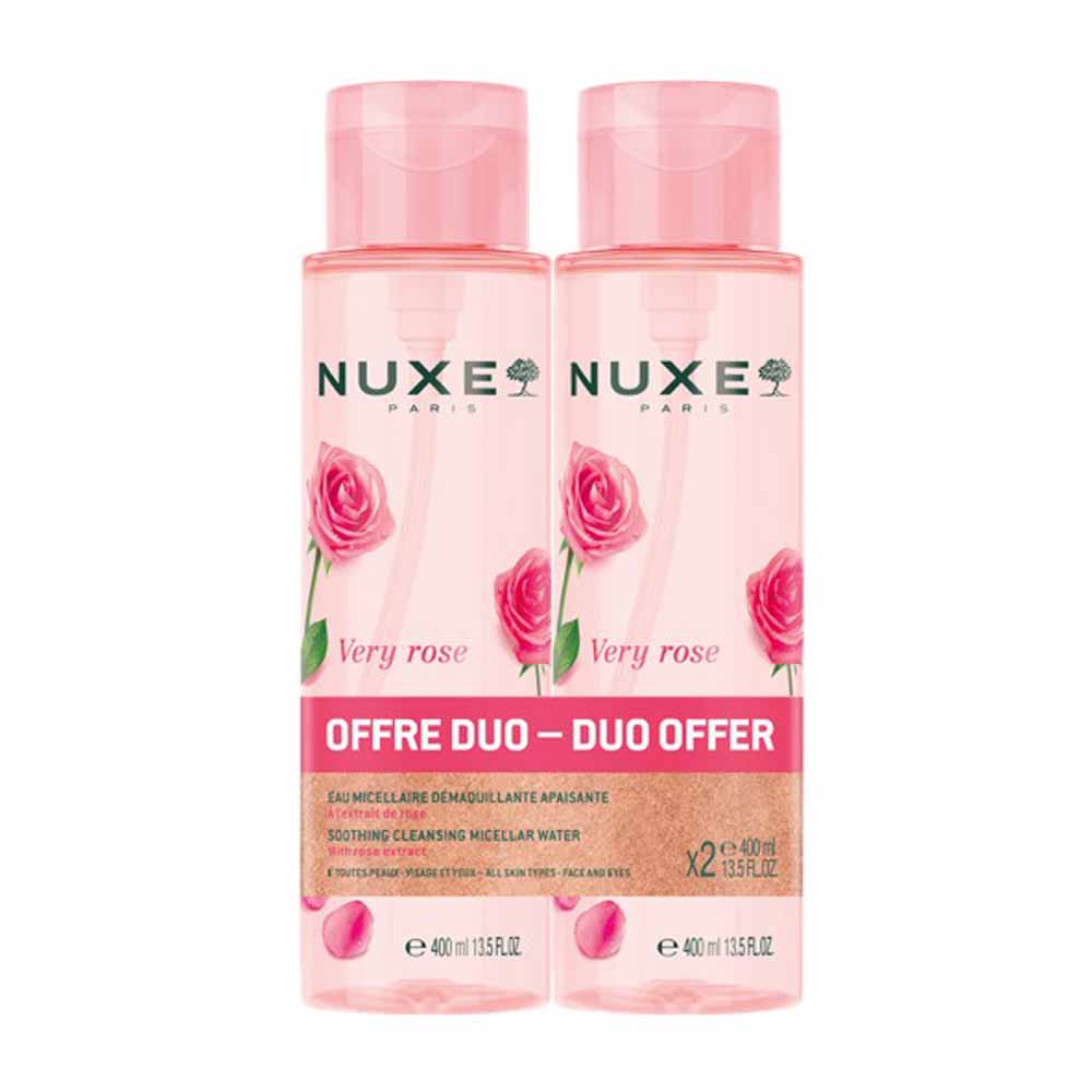 Nuxe Very rose Soothing 3-in-1 micellar water 2 x 400 ml
