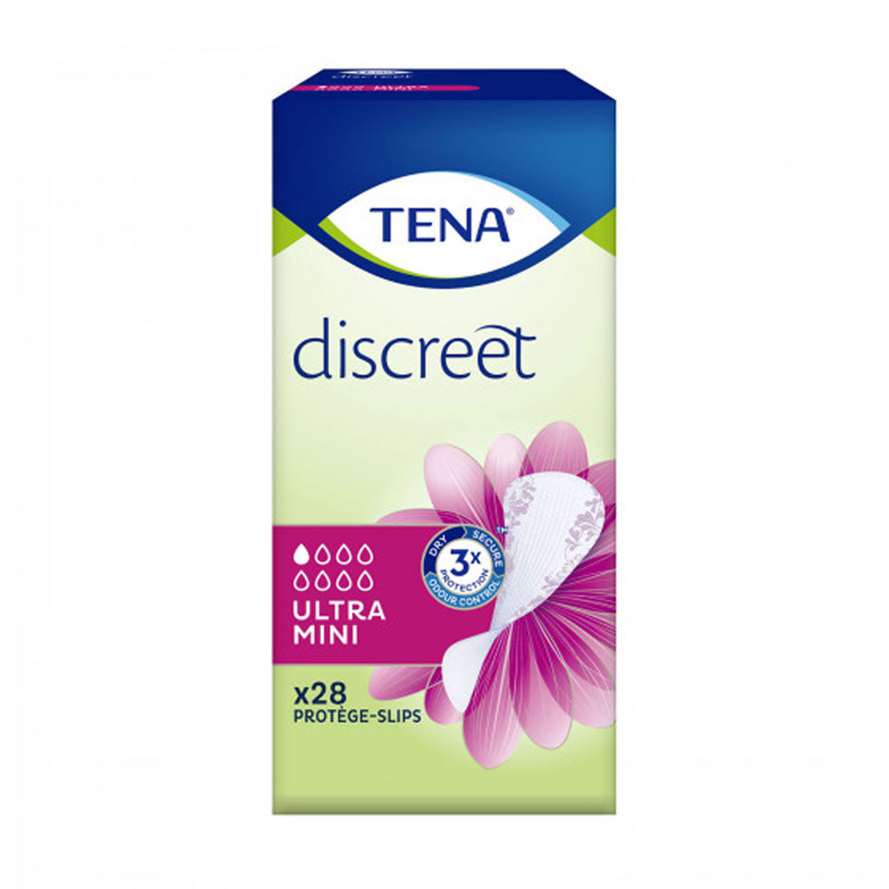 Tena Discreet Ultra Mini Light Bladder weakness x28