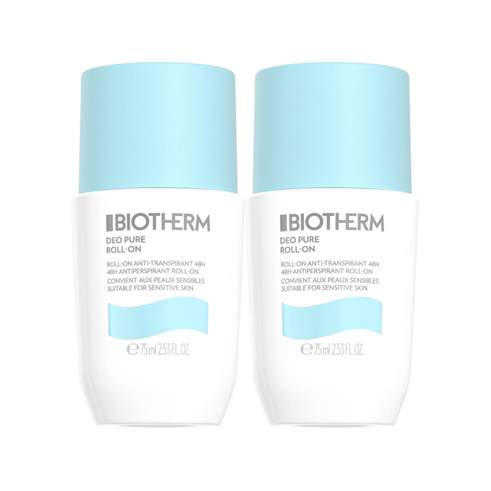 Biotherm Deo Pure Anti-perspirant roll-on 2 x 75 ml