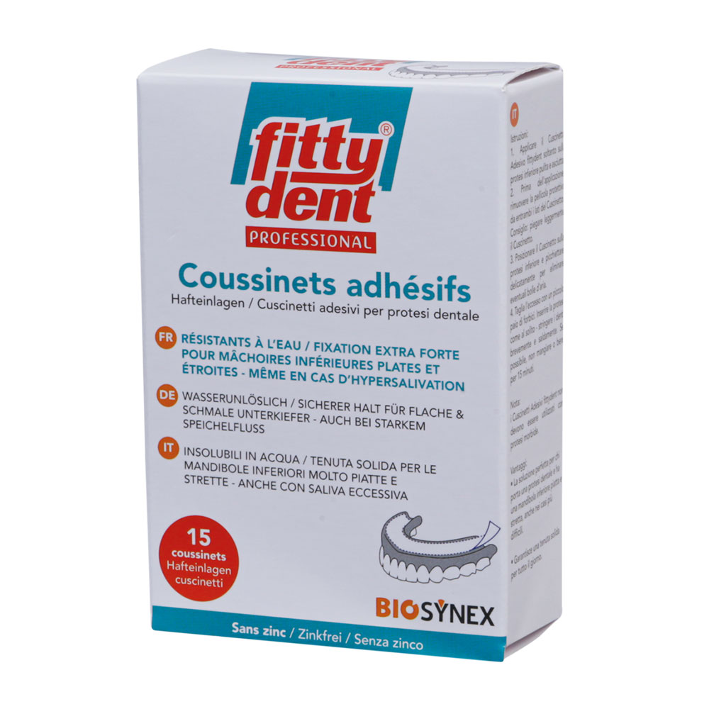 Fitty Dent Professional adhesive pads extra strong fixation 15 units