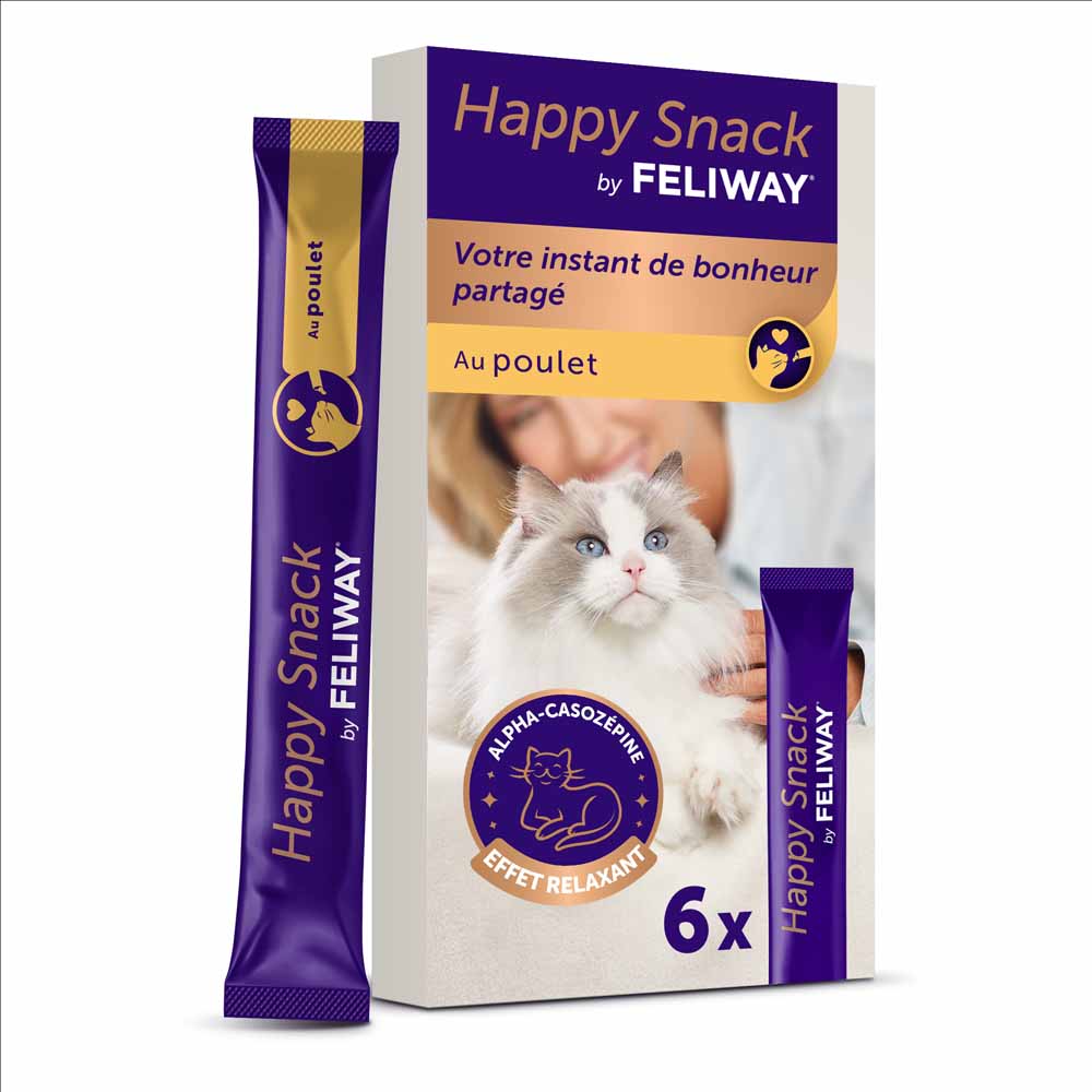 Feliway Happy Snack Chicken with relaxing effect Relaxing effect 6 Sticks