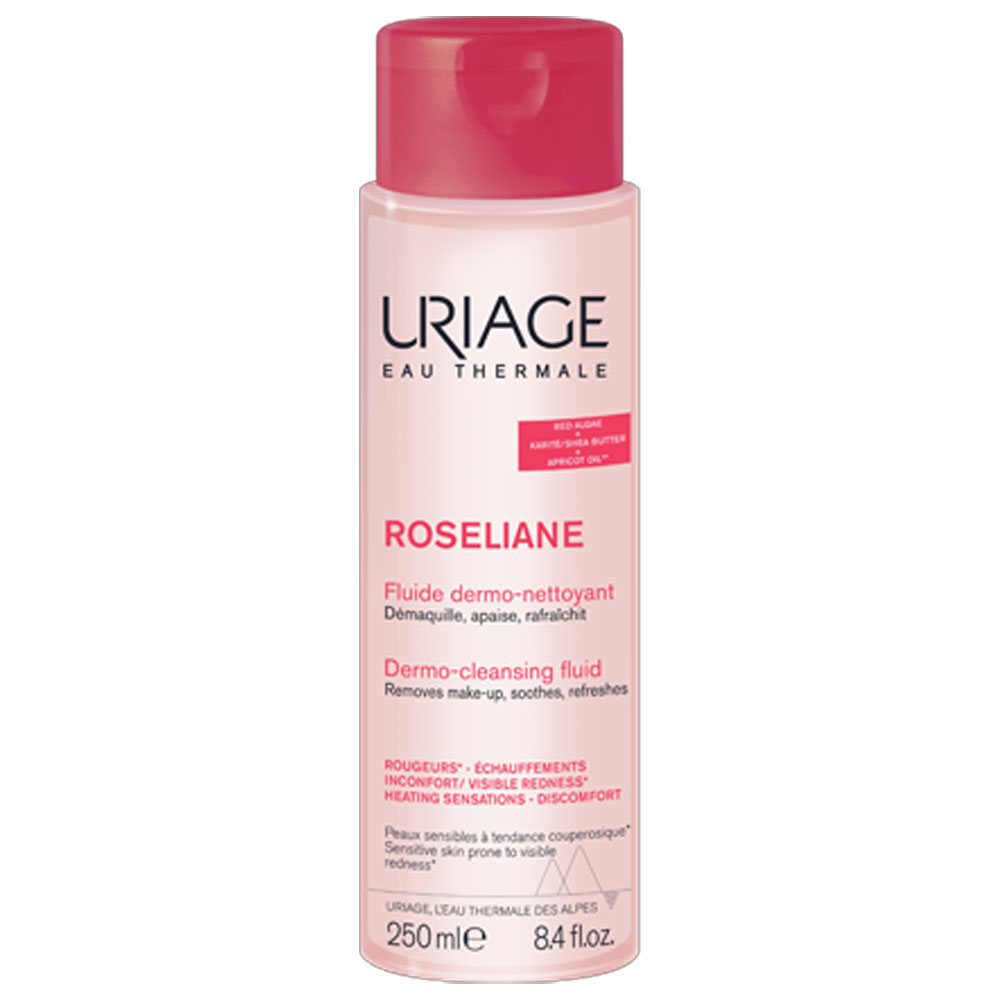 Uriage Roseliane Cleansing Dermatological Fluid Sensitive Skins 250 ml