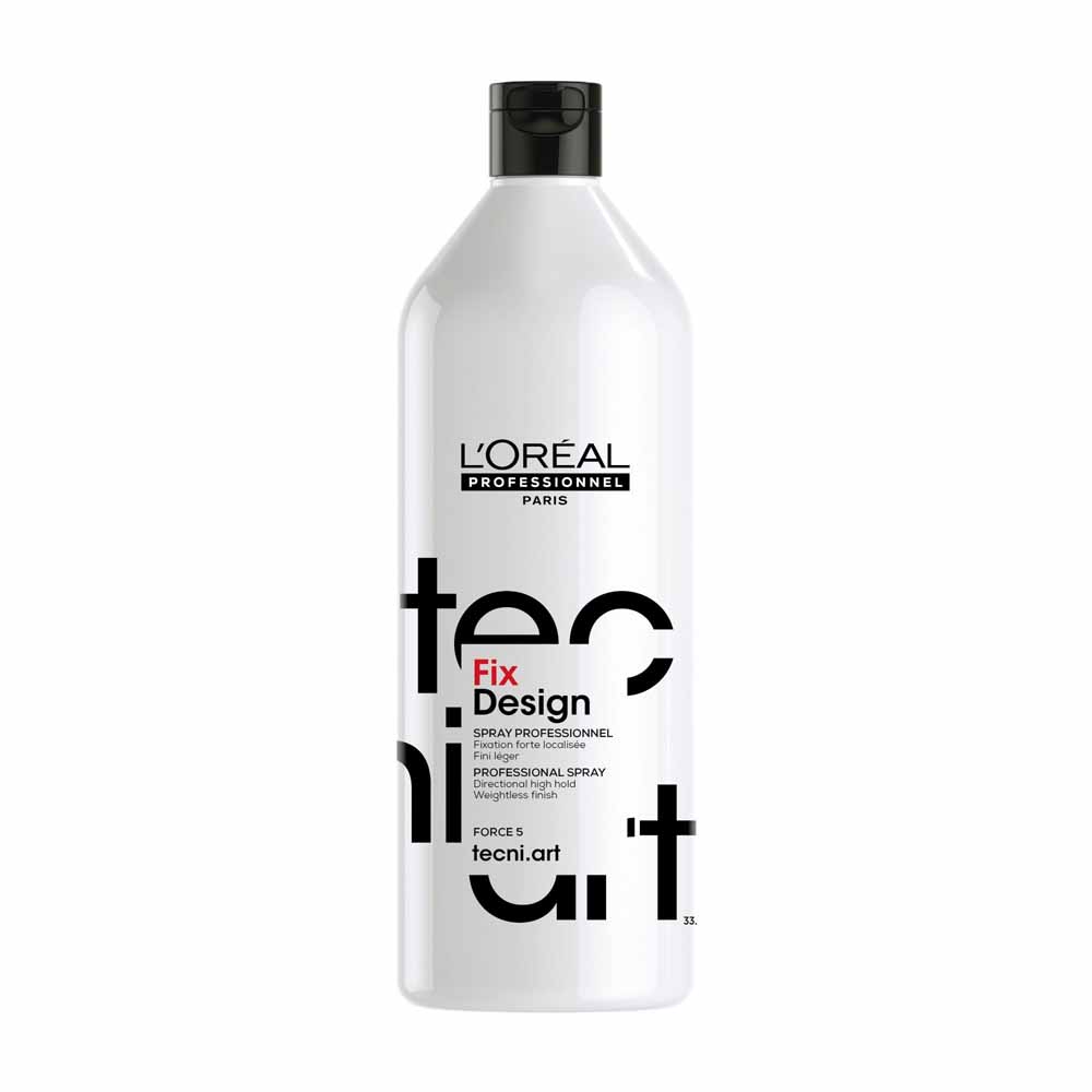 L'Oréal Professionnel Tecniart Recharge Fix Design Localised Hold Hairspray Light Finish 200 ml