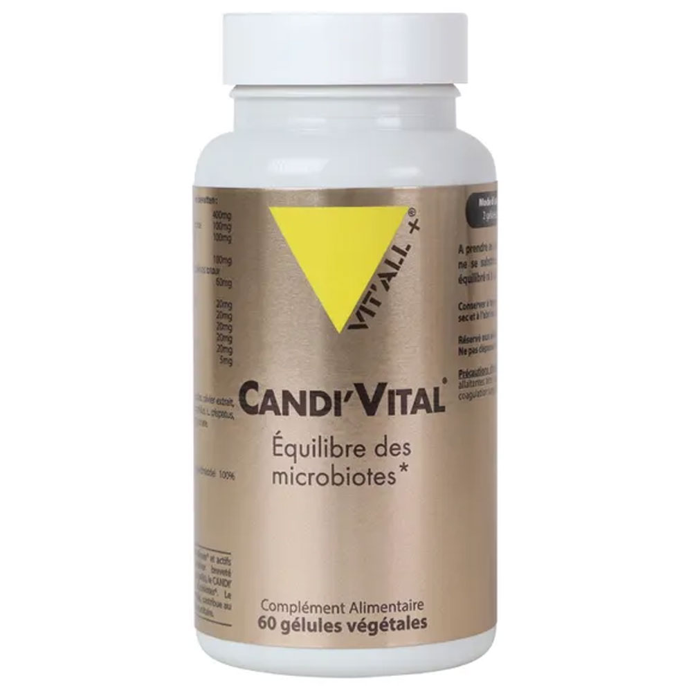 Vit'All+ Candi'Vital Microbiota balance 60 capsules