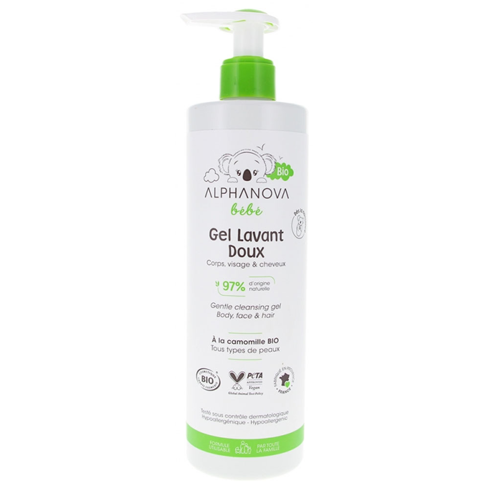 Alphanova Bébé Baby Hair And Body Dermo Cleanser 400ml