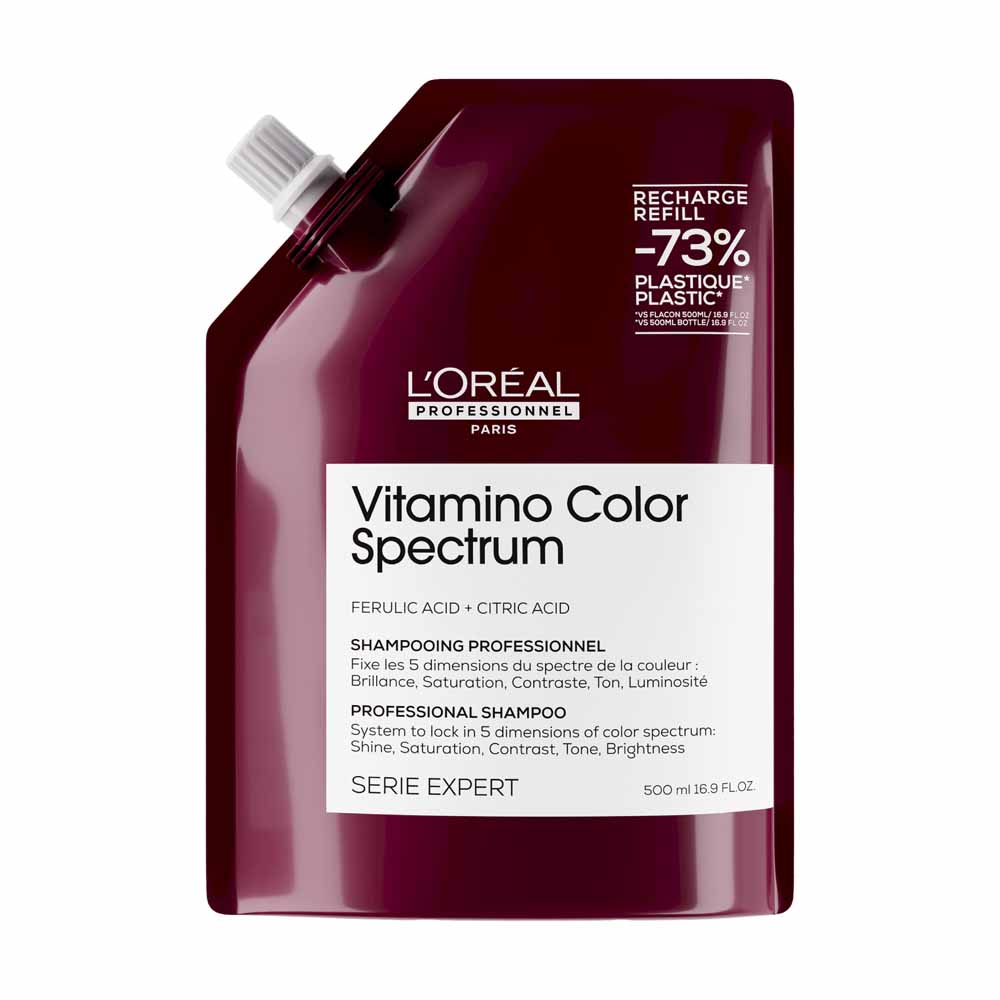 L'Oréal Professionnel Vitamino Color Spectrum Protective Eco-Recharge shampoo for coloured hair 500ml