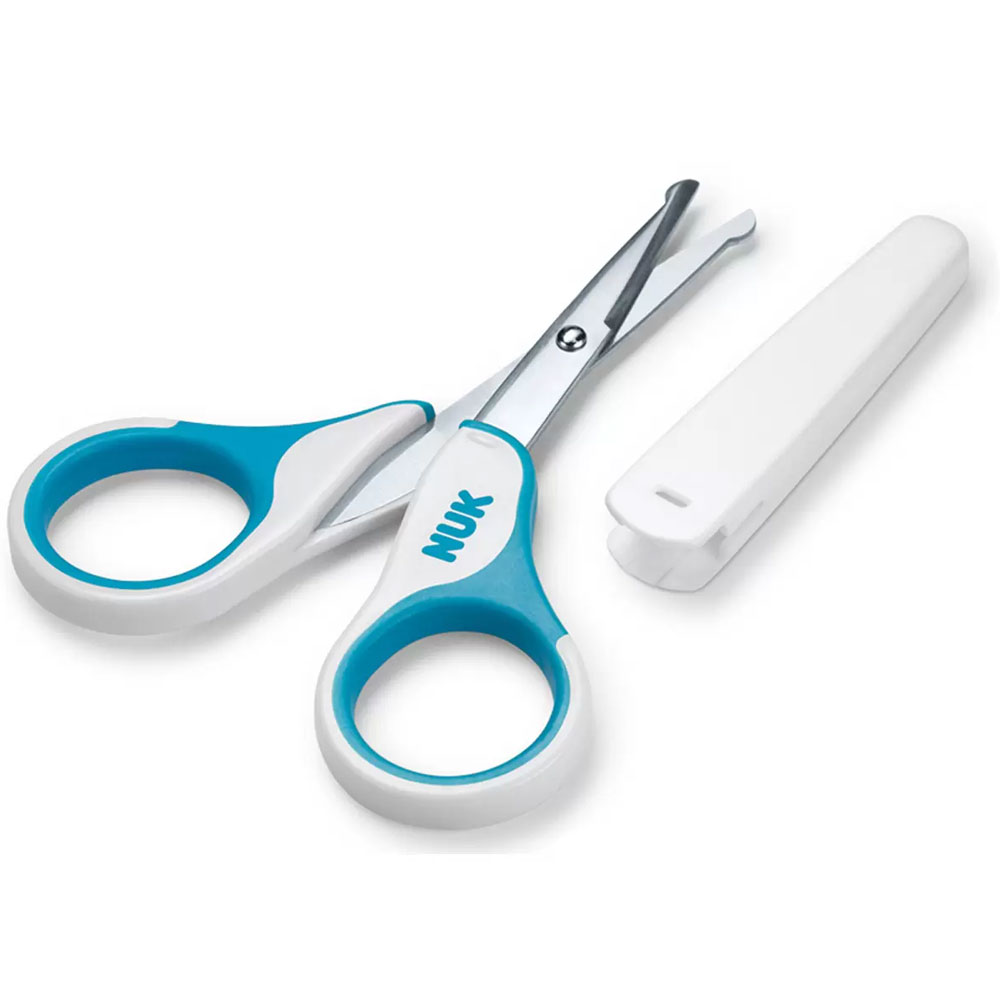 Nuk Round Tip Scissors And Case