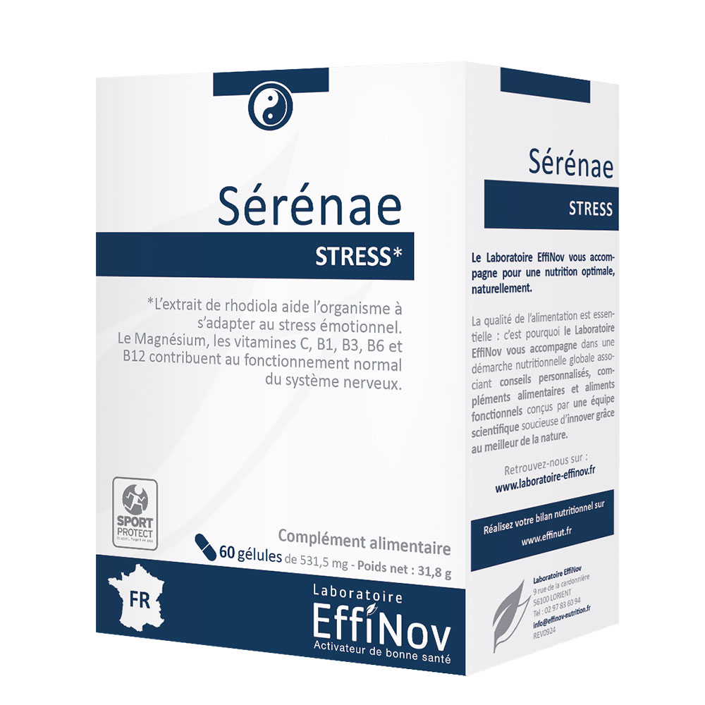 Effinov Nutrition Sérénae Stress 60 capsules