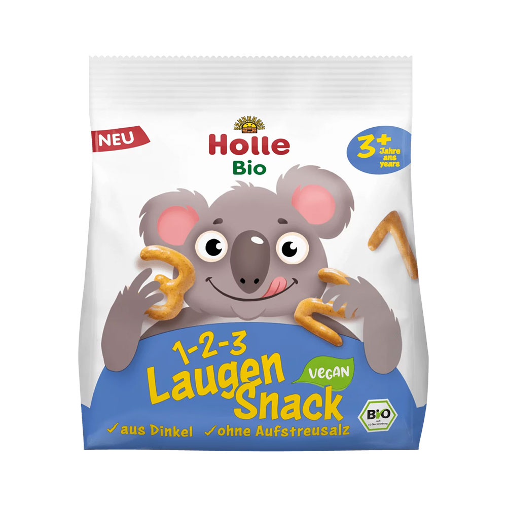 Holle Pural Spelt pretzel snack 1-2-3 suitable from 3 years 80 g