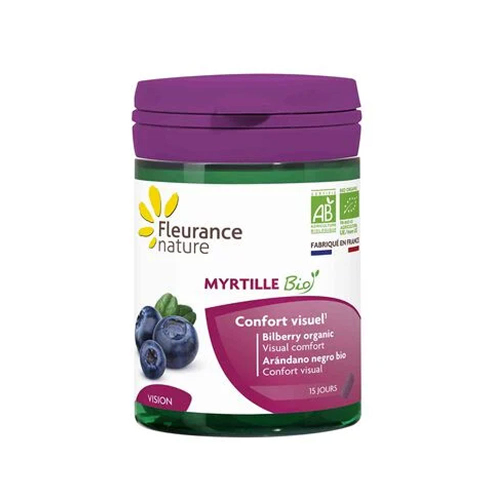 Fleurance Nature Organic bilberry 60 tablets