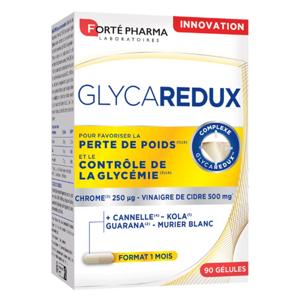 Forté Pharma Glycaredux Blood Sugar 90 capsules