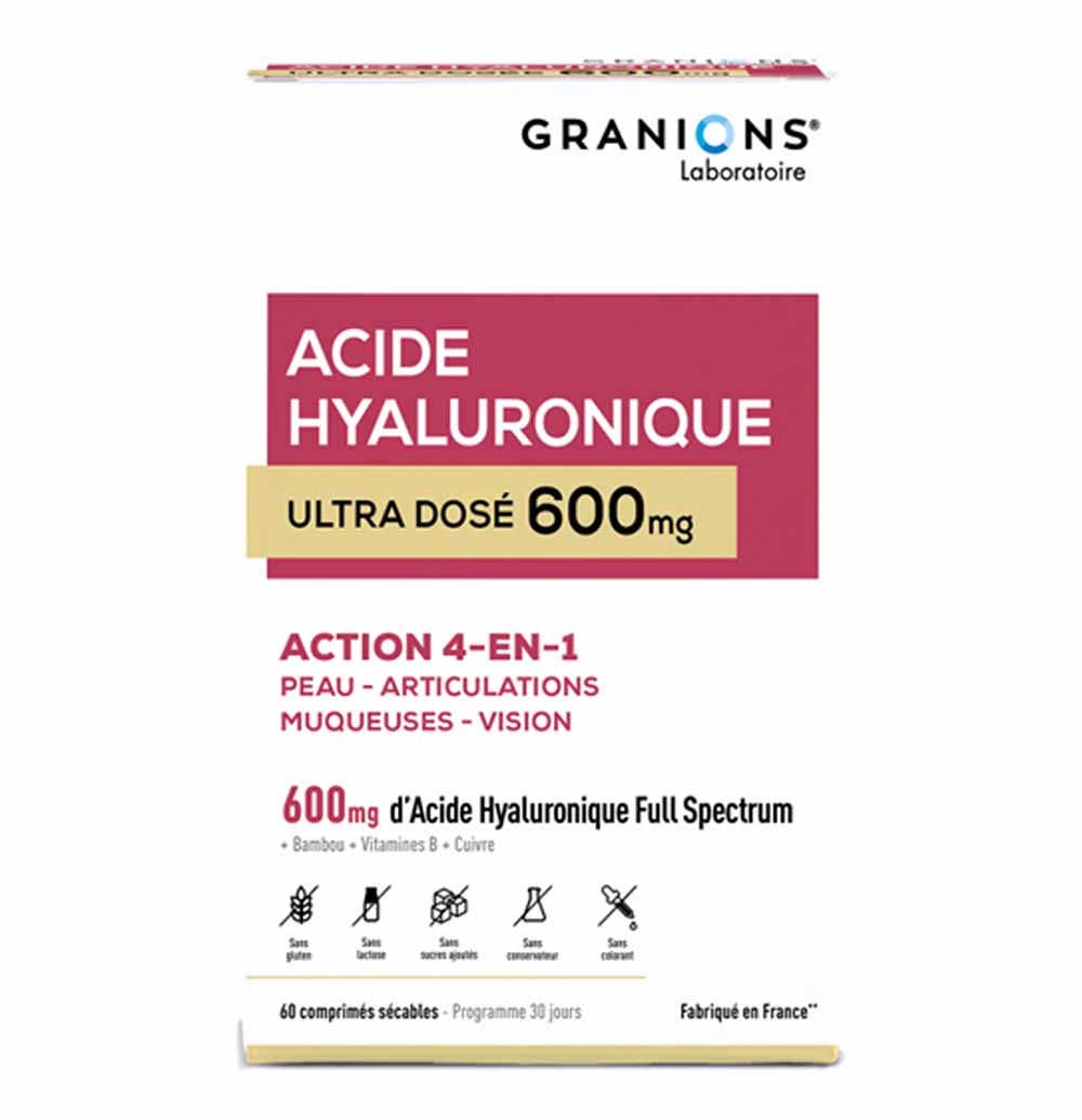 Granions Hyaluronic acid 600 mg 60 tablets