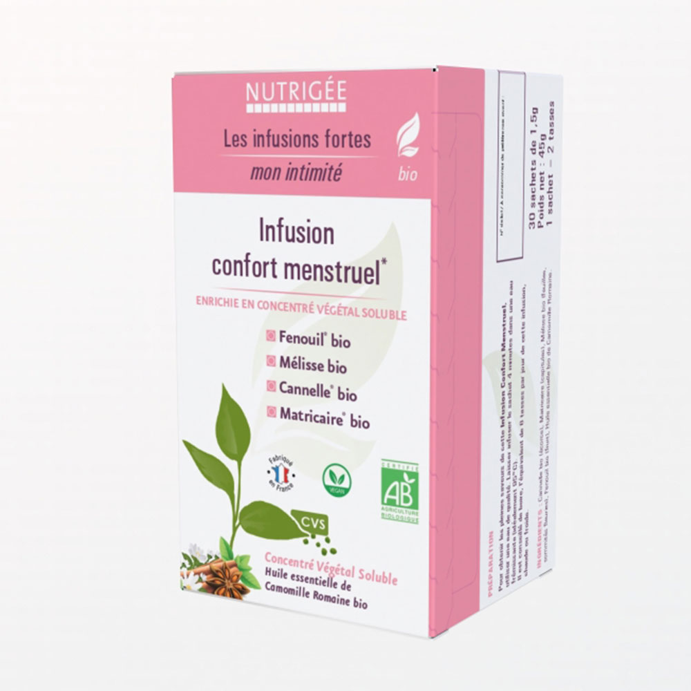 Nutrigée Herbal Teas Menstrual Comfort 30 Sachets