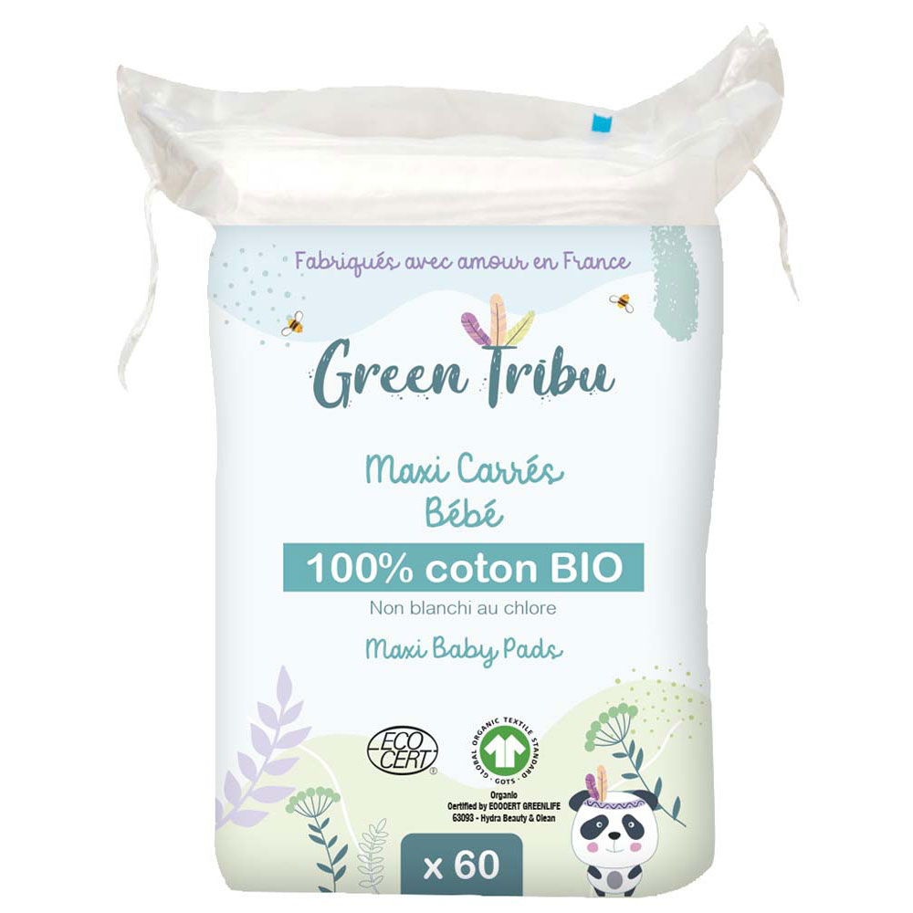 Green Tribu Baby wipes 60 capsules