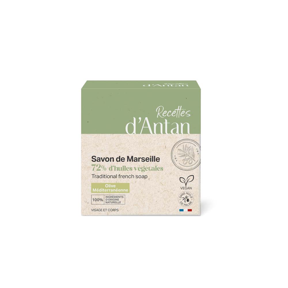 Recettes d'Antan Marseille soap mediterranean olive oil 200 g