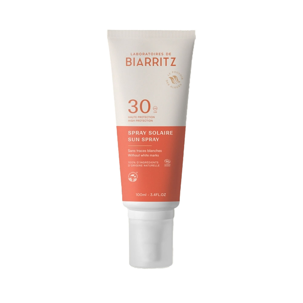 Laboratoires De Biarritz Sun care SPF30 organic spray 100 ml
