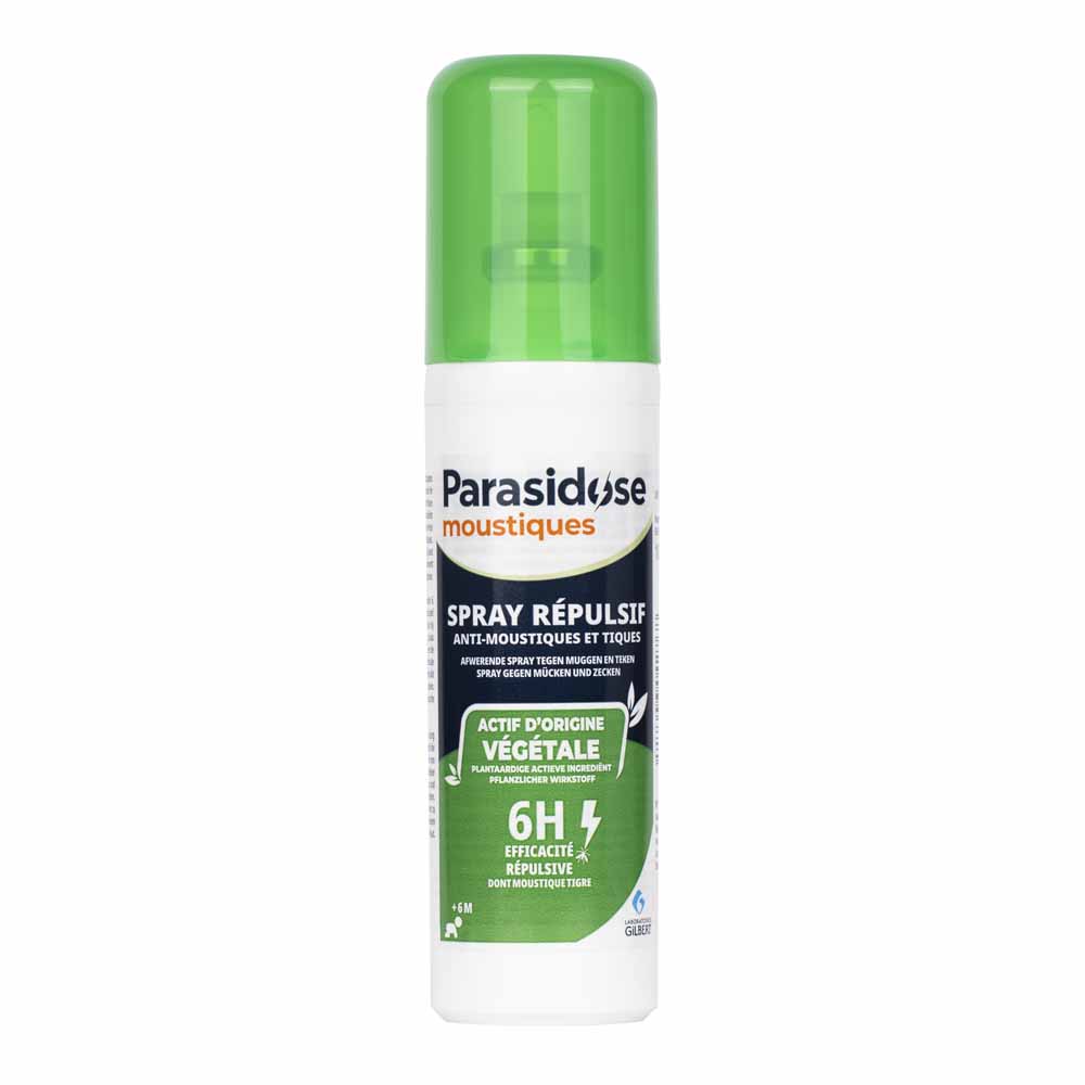 PARASIDOSE Active plant-based mosquito and tick repellent spray 100ml