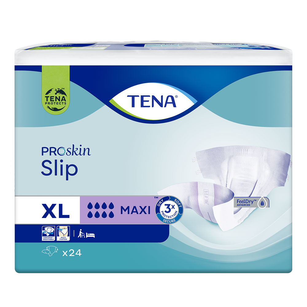 Tena Proskin Slip Maxi Absorbents for bladder weakness Size XL x24