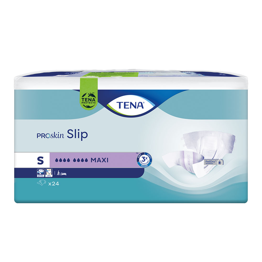 Tena Proskin Slip Maxi Absorbents for bladder weakness Size S x24