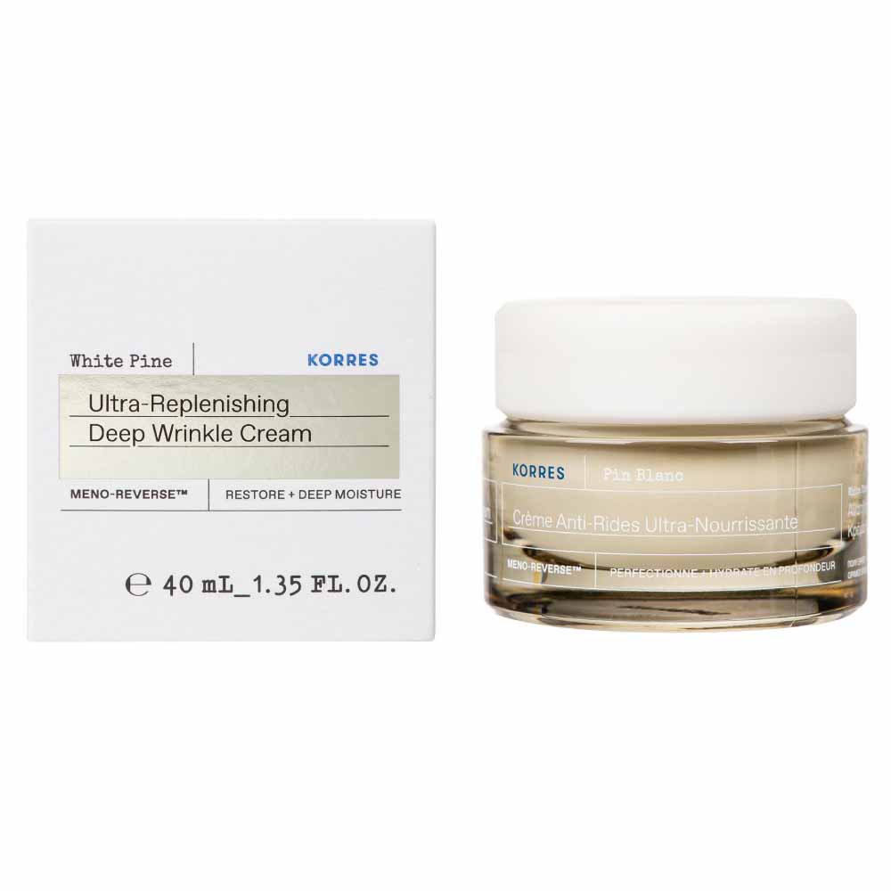 Korres White Pine - MenoReverse Ultra-Nourishing Anti-Wrinkle Day Cream Dry Skin 40ml