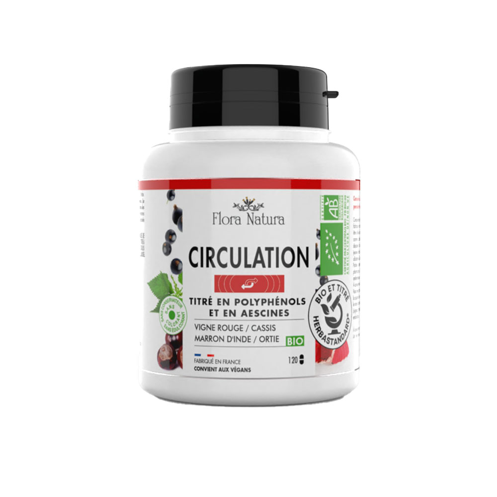 Flora Natura Complexe 4+ Circulation 120 capsules