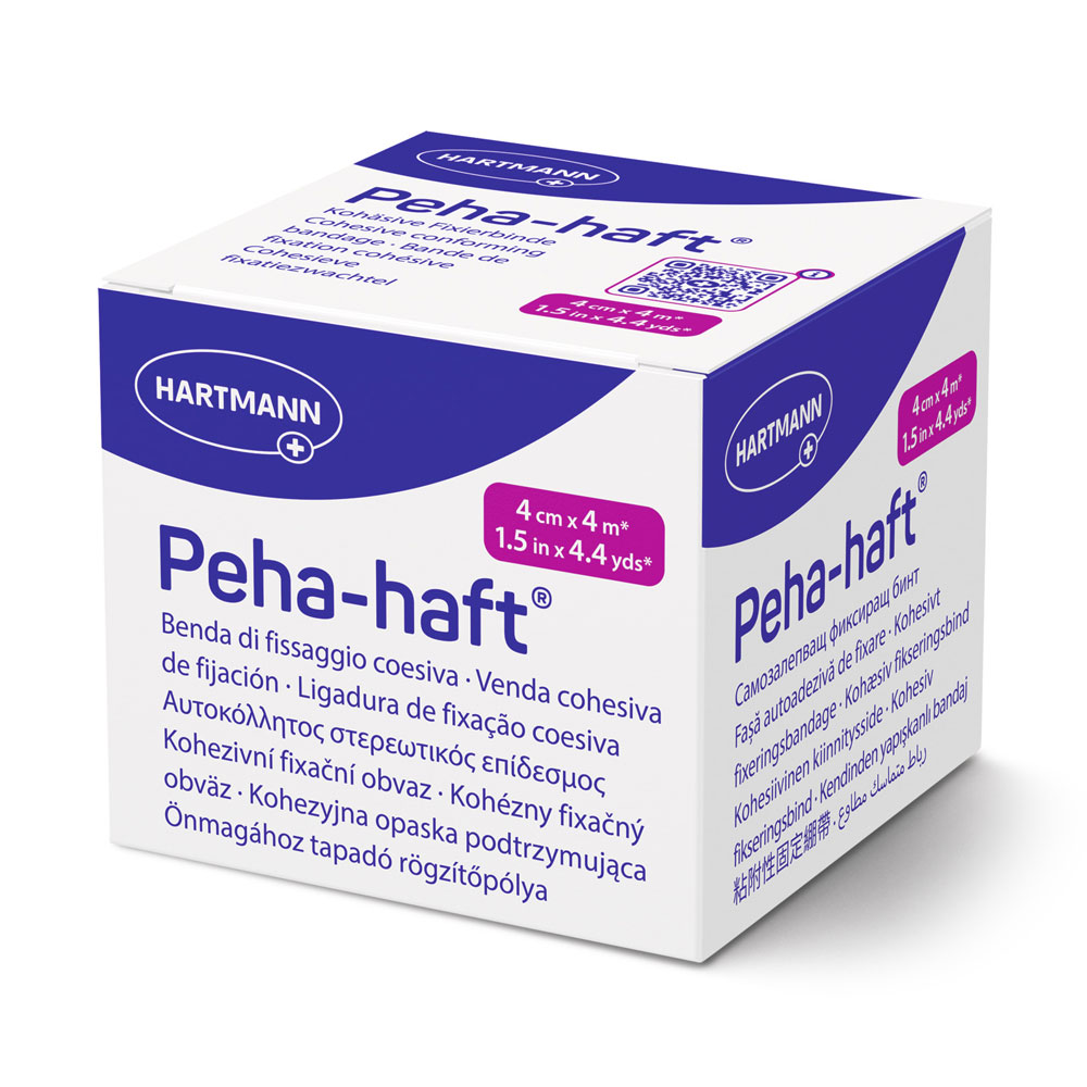 Hartmann Peha Haft Cohesive Strip 4cmx4m Latex-free x1