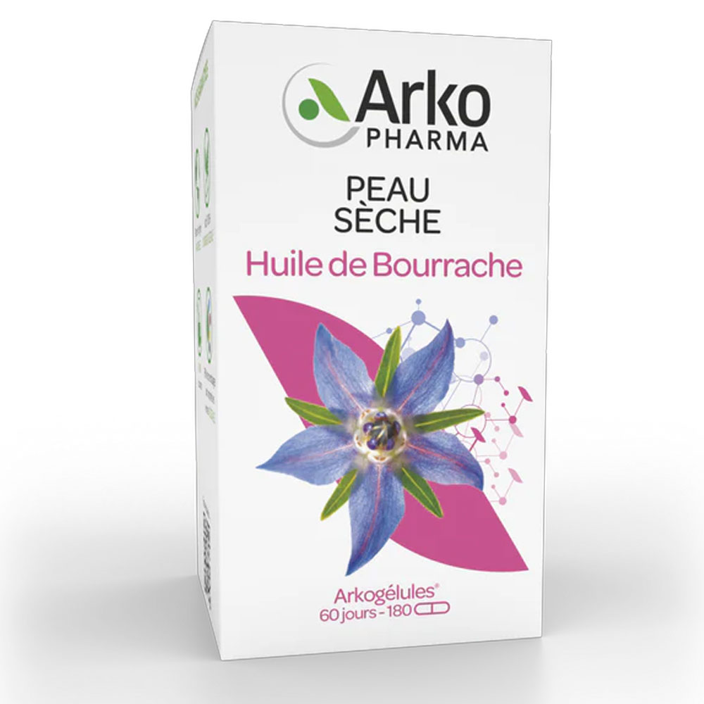 Arkopharma Arkocapsules Borage Oil dry skin 180 capsules