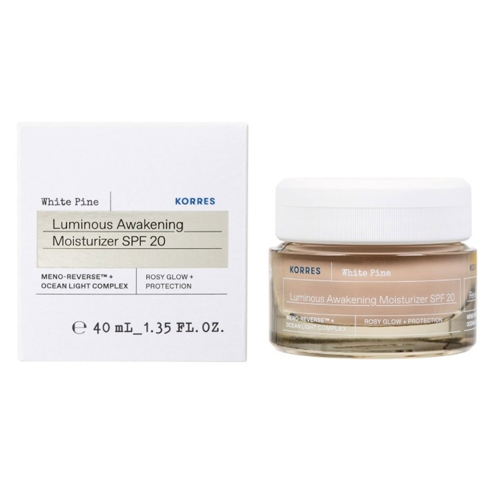 Korres White Pine - MenoReverse Luminous Awakening Cream SPF20 40ml