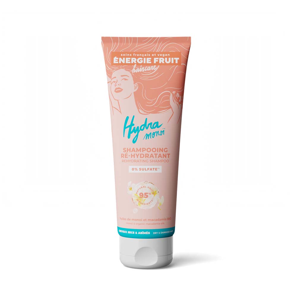 Energie Fruit Sulfate-Free Shampoo with Monoi and Organic Macadamia Oil dry & damaged hair 250 ml