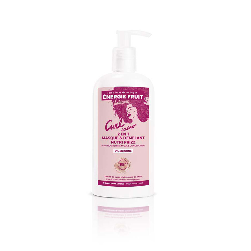 Energie Fruit Nutri Intense 2in1 Powder and Organic Cocoa Butter Mask Curly to frizzy hair 300ml