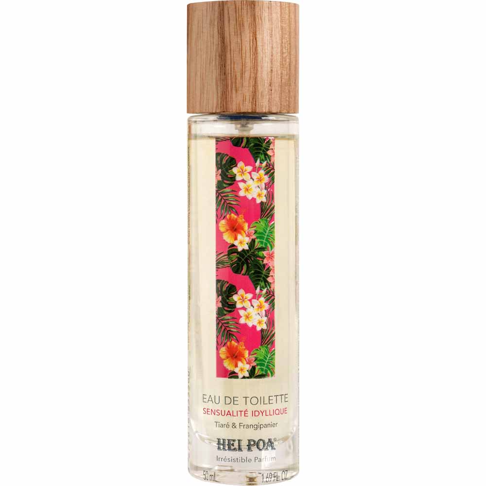 Hei Poa Irrésistible Parfum Eau De Toilette Idyllic Sensuality Tiare & Frangipani 50ml