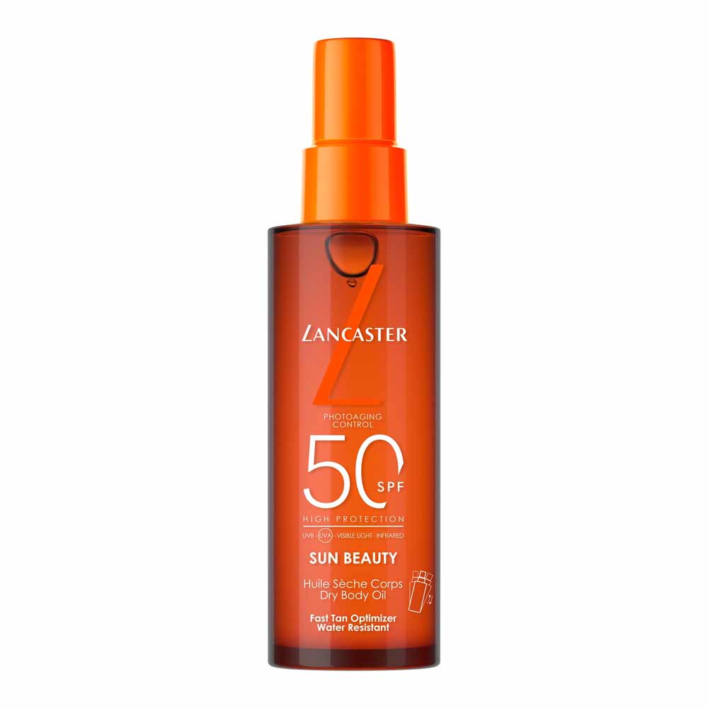 Lancaster Sun Beauty Silky dry oil tanning accelerator spray SPF50 150 ml