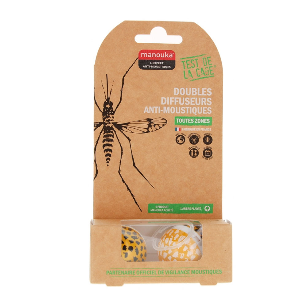 Manouka Double Jungle mobile mosquito repellent diffusers All zones
