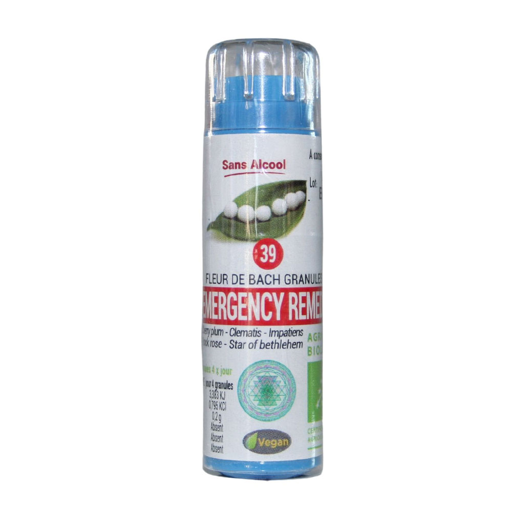 Kosmeo Bach flowers No. 39 emergency remedy granules 120 granules