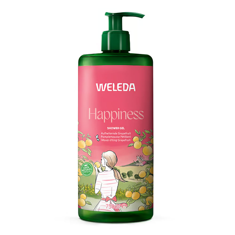 Weleda Aroma Shower Gel Douche Hapiness 750ml