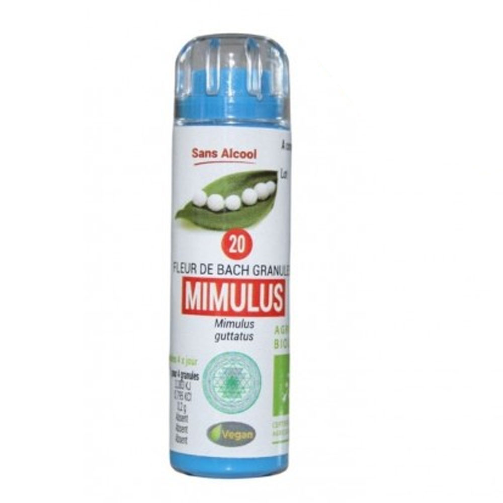 Kosmeo BACH BIO N°20. MIMULUS GRANULES 120 granules