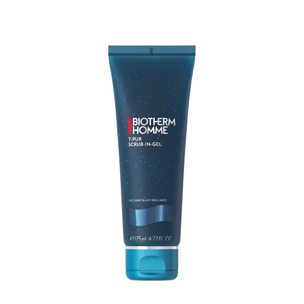 Biotherm T Pur Purifying Scrub Cleansing Gel for L'Homme 125ml