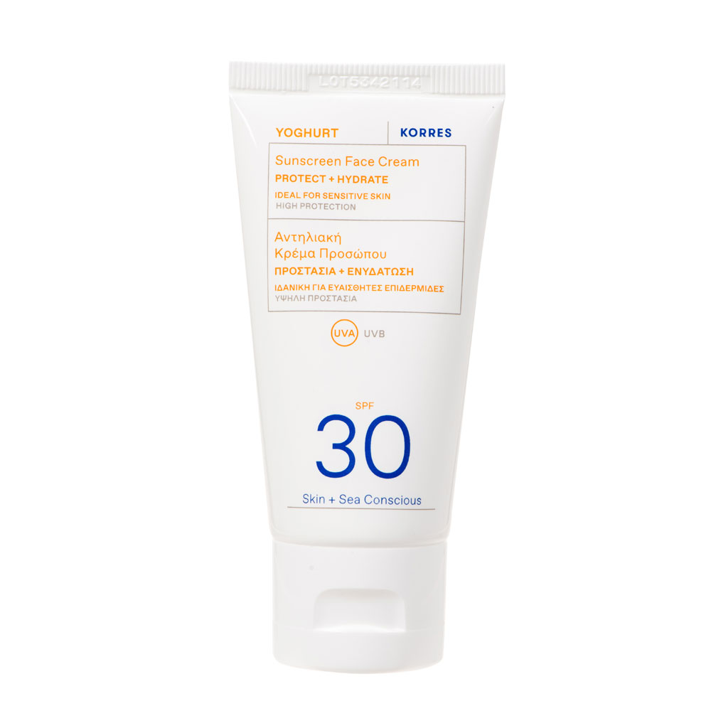 Korres Yoghurt Sunscreens Face Cream SPF30 50ml