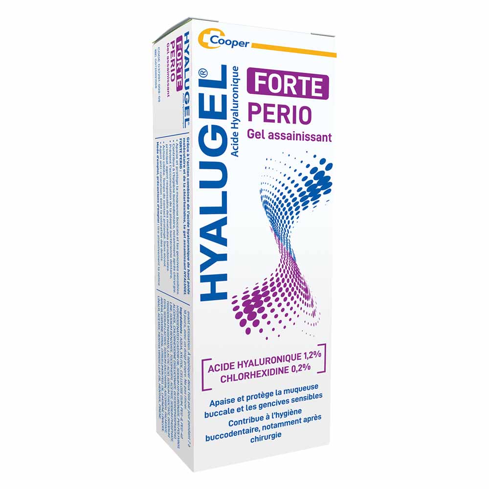 Hyalugel Strong periodontal sanitising oral gel with 1.2% hyaluronic acid 8 ml