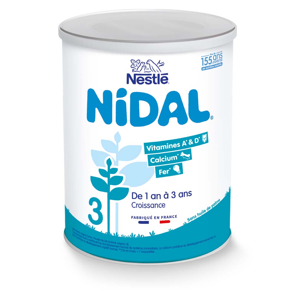 Nestlé Nidal Growth milk powder 3 from 1 to 3 years 800 g