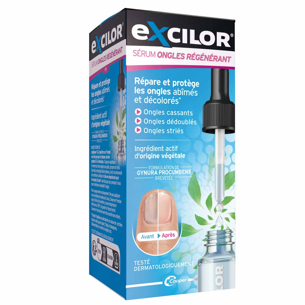 Excilor Regenerating serum repairs & protects damaged nails 10 ml