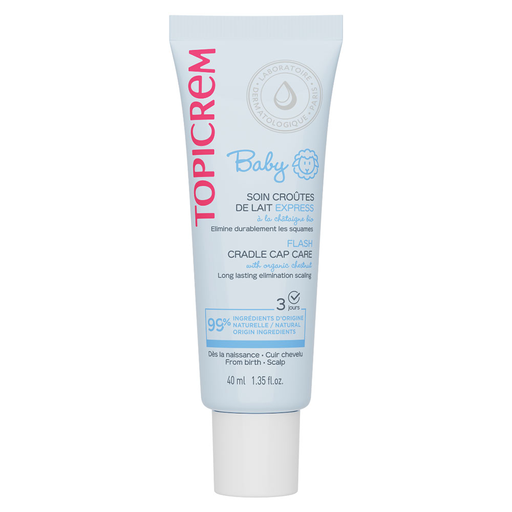 Topicrem Baby Express cradle cap care suitable from birth 40 ml