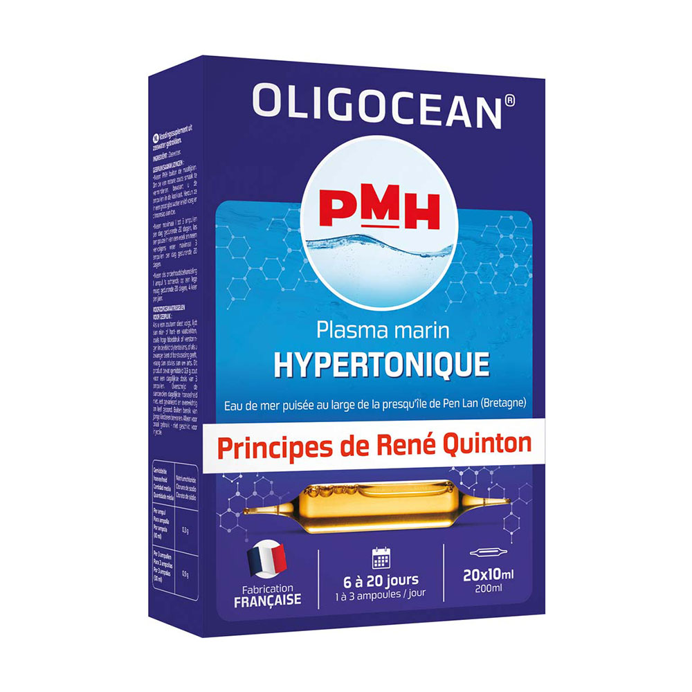 Superdiet Hypertonic Marine Plasma Oligocean 20 ampoules