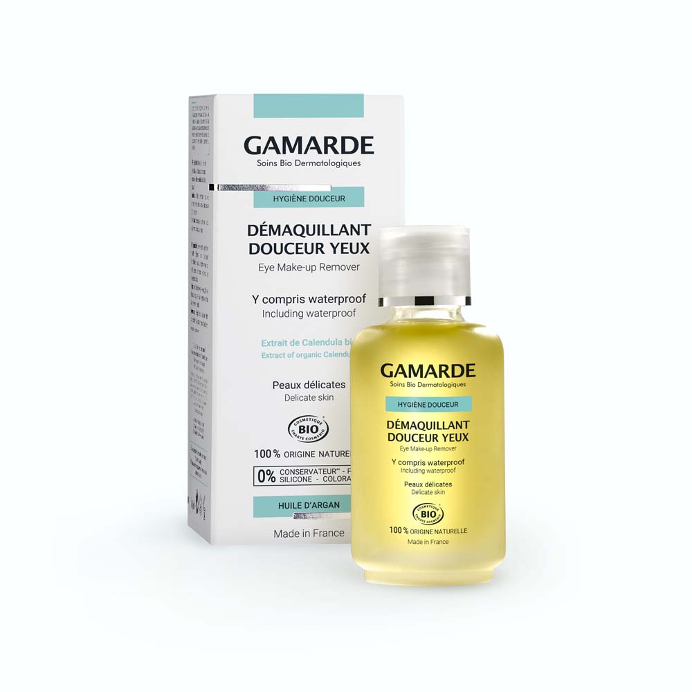Gamarde Gentle organic eye makeup remover 30 ml